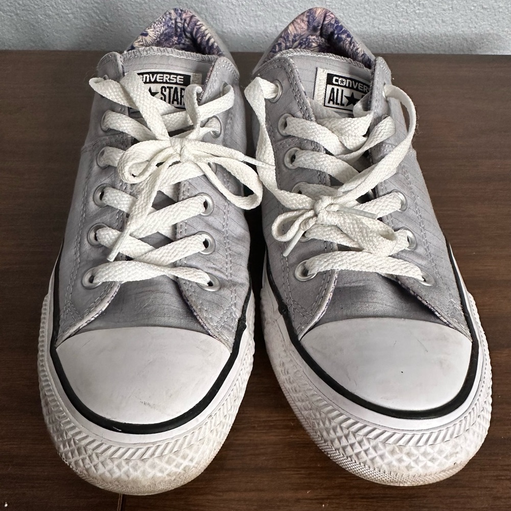 Converse All Star Madison grey shoes.   Women’s 9